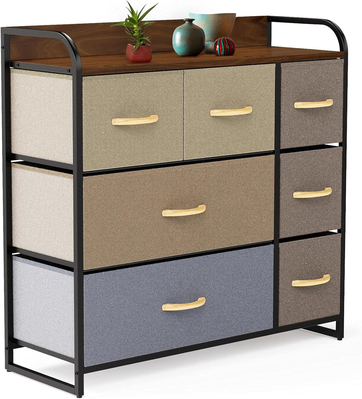 Brown 7 Drawer Dresser V42314