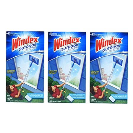 Outdoor Glass Cleaning Tool Starter Kit Pack of 3 J93882