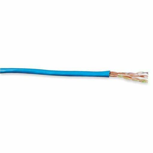 Cat 5E Cable, 24 AWG, 1000 Ft, Gray U845
