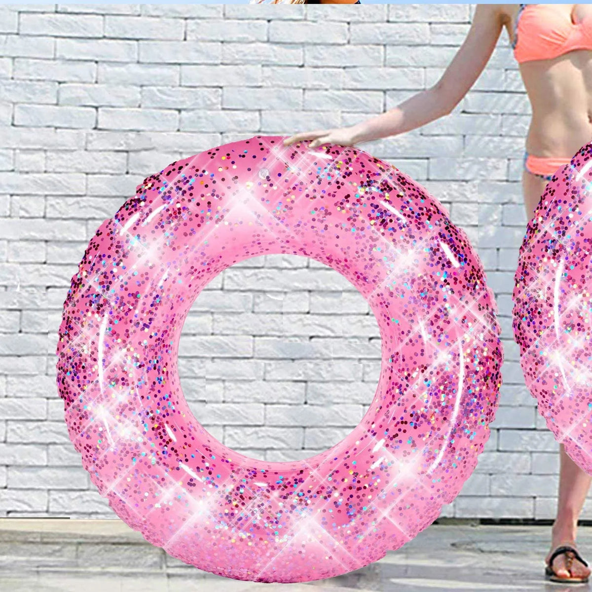 Pink Inflatable Pool Floats Rings 36 Inch A248