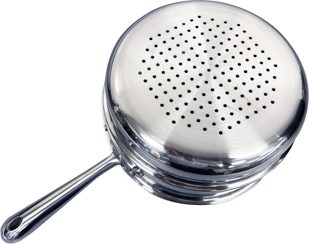 Stainless Steel 8 Inch Food Steamer T8433