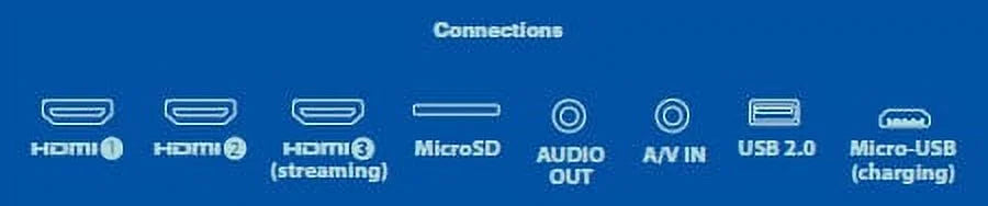 720P HD LCD Home Theater Projector with HDMI Cable, Black F7804