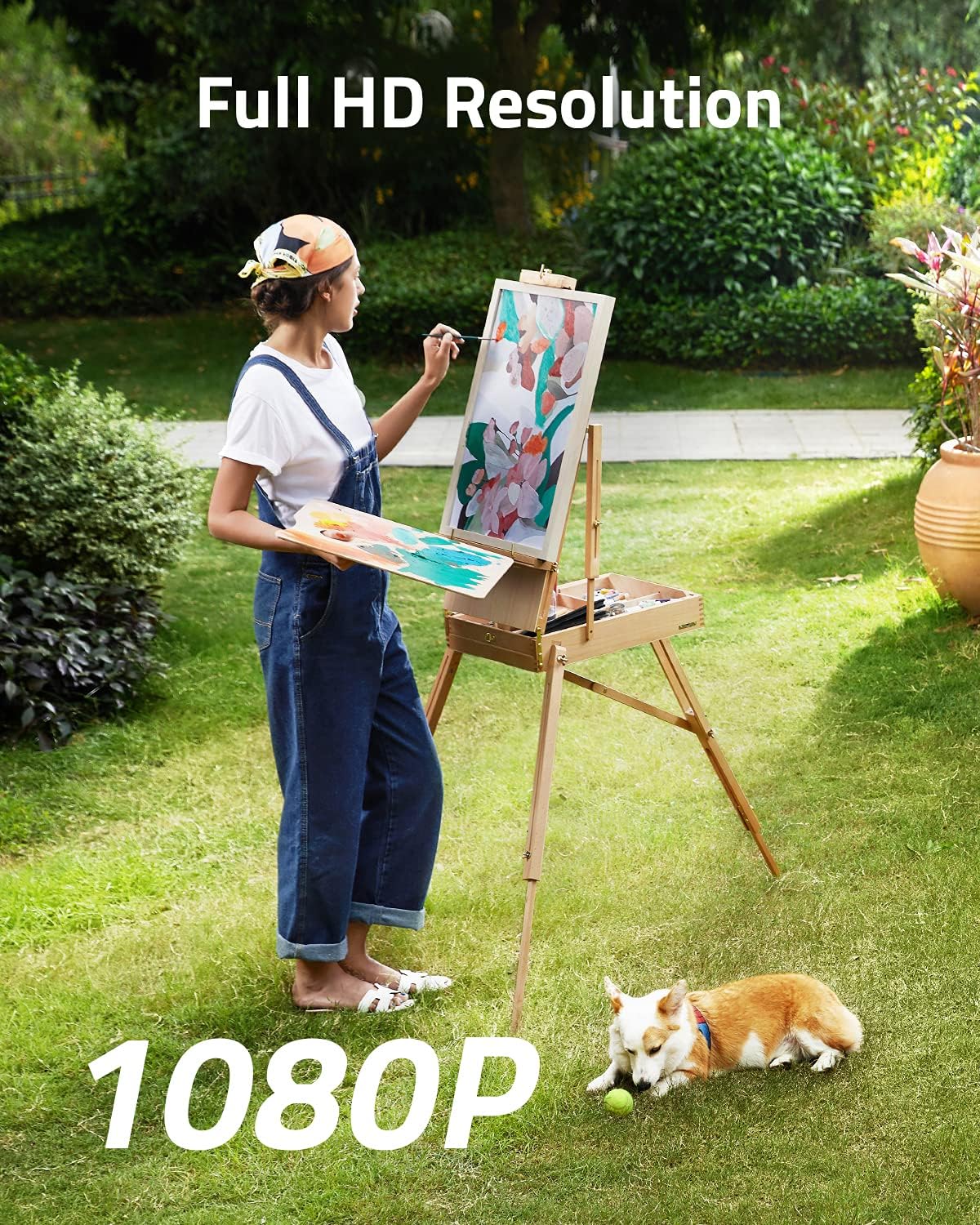 Wireless 1080p Outdoor Security Camera F298