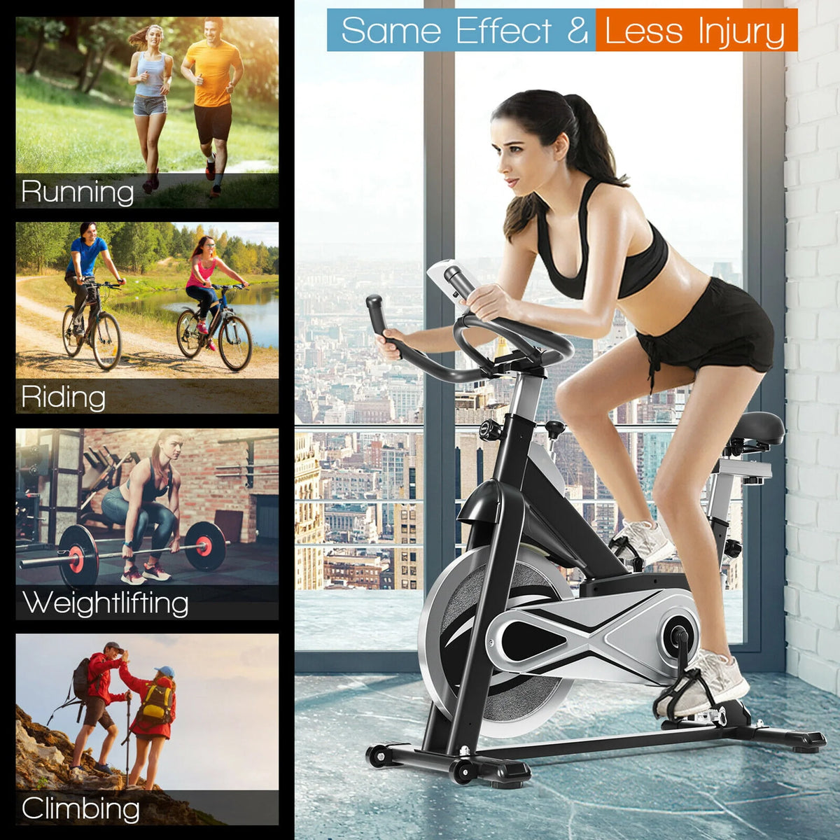 Stationary Exercise Bike Y54567