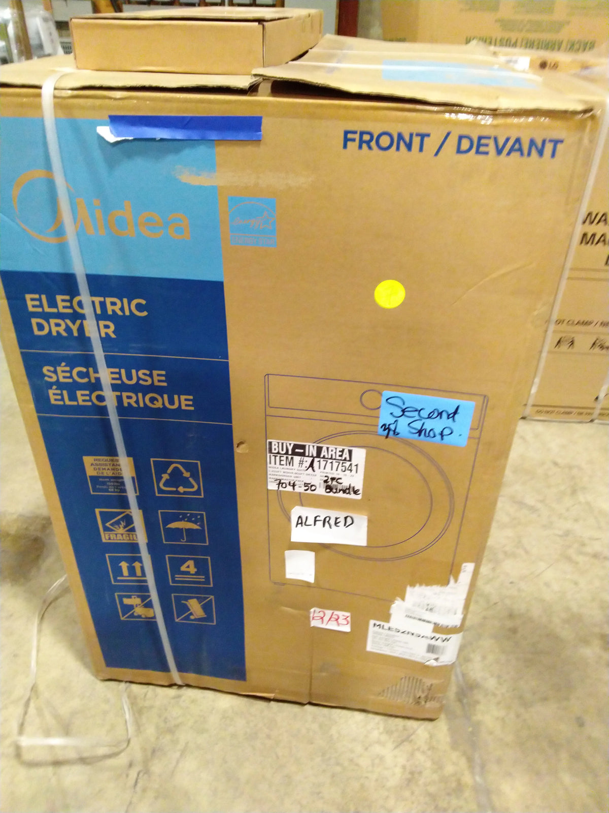 5.2 cu ft Front Washer and 8.0 cu ft Electric Dryer N948