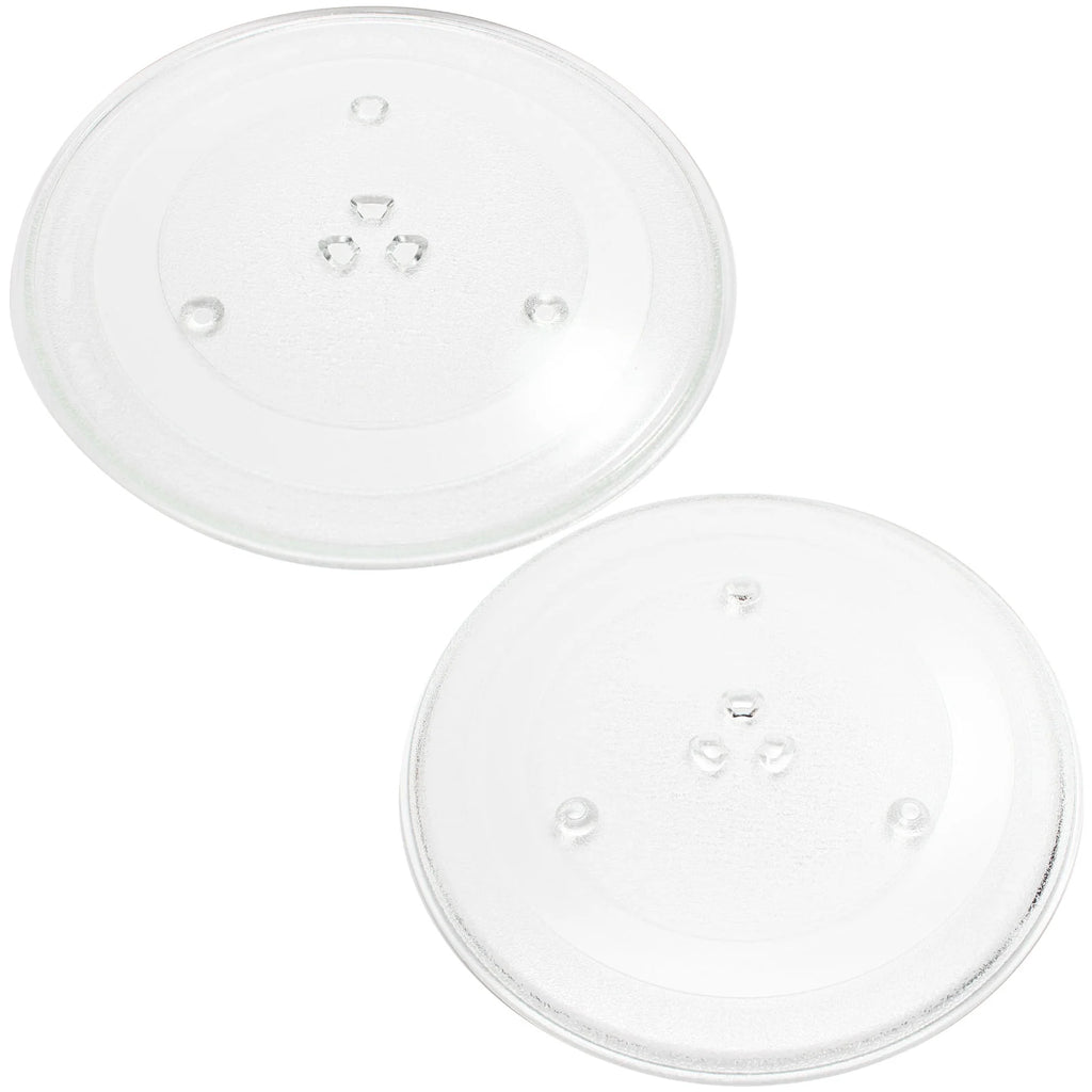 2-Pack Microwave Glass Turntable Tray 11 1/4" I24344