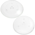 2-Pack Microwave Glass Turntable Tray 11 1/4" I24344