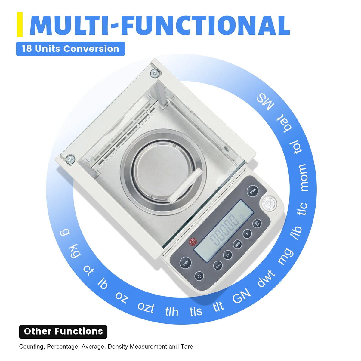 0.1 mg Electronic Analytical Balance W449