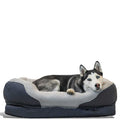 Gray Orthopedic Dog Bed Y452539