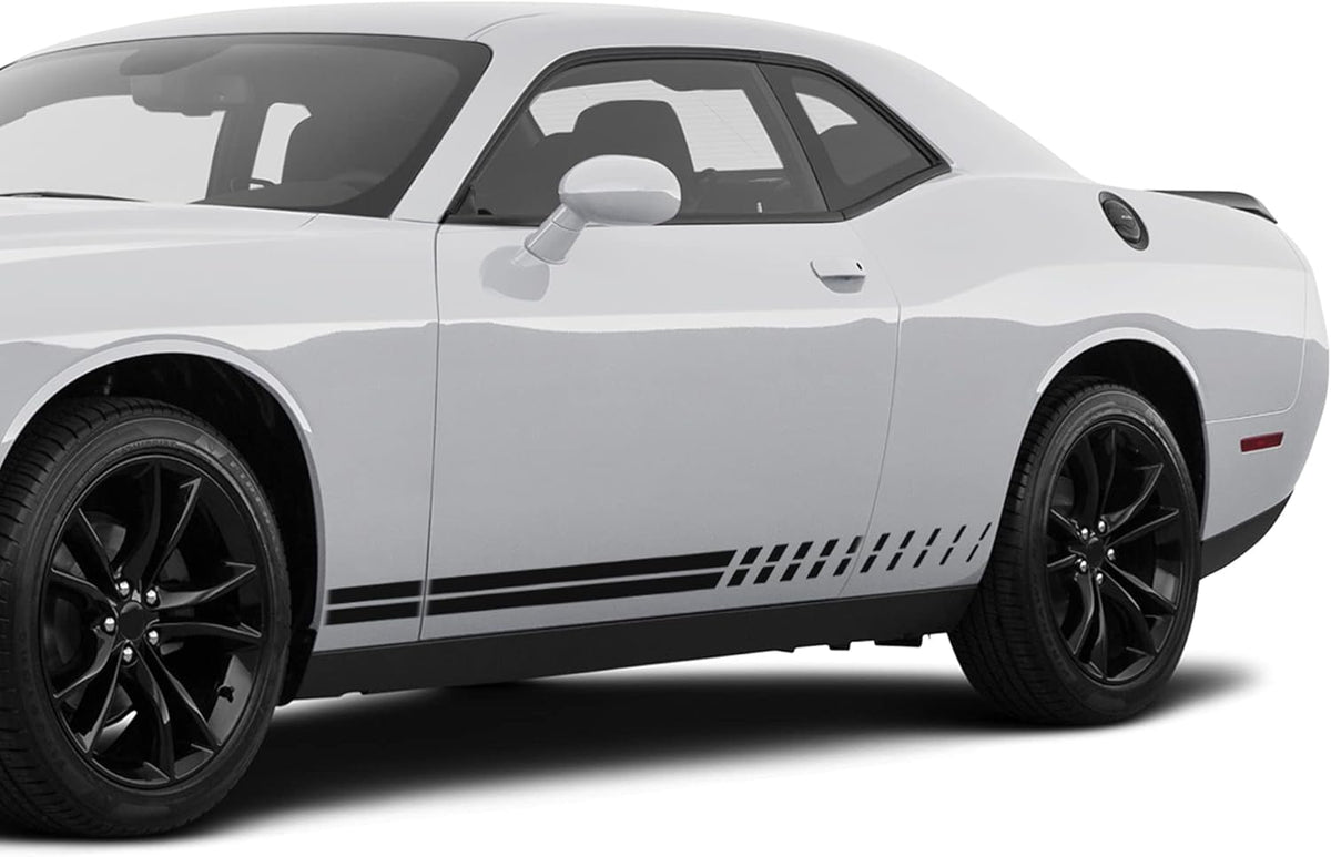 Black Vinyl Decals Pack of 2 Q4382