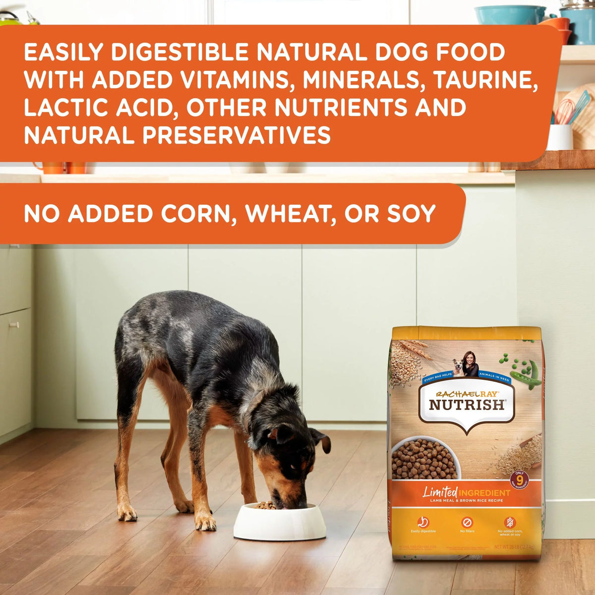 Limited Ingredient Lamb Meal & Brown Rice Dog Food E245
