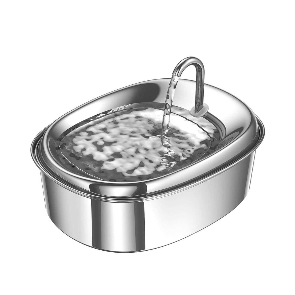 2.5L Stainless Steel Pet Fountain N614