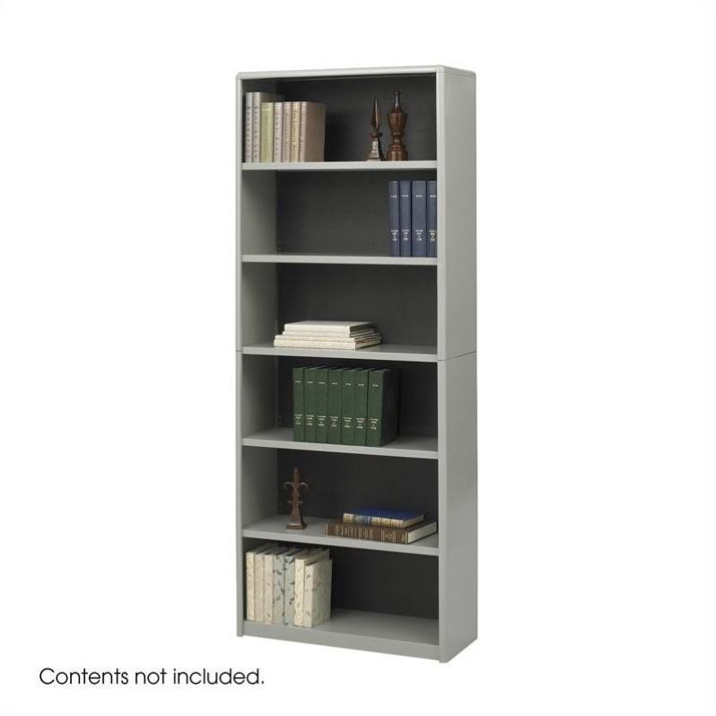 6 Shelf Steel Bookcase V93058