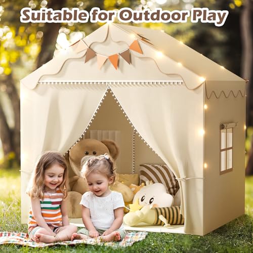 Play Tent with Padded Mat and Light, 51" x 39" x 53" D3908