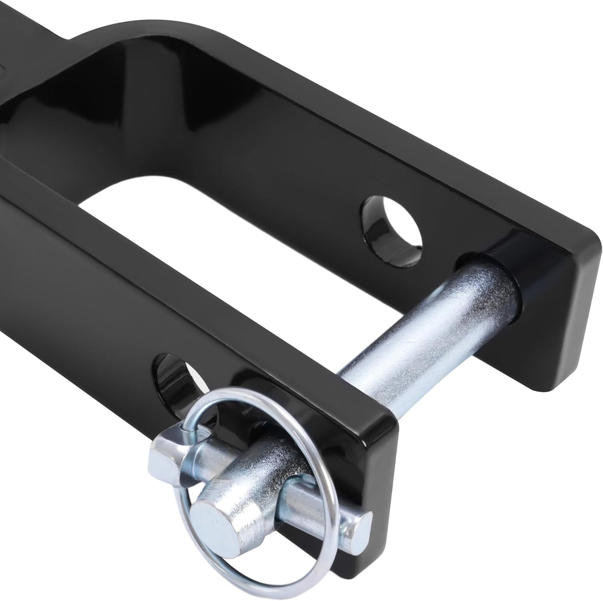 Black Steel Quick Hitch Adapter for Category 1 3-Point Tractors U465803