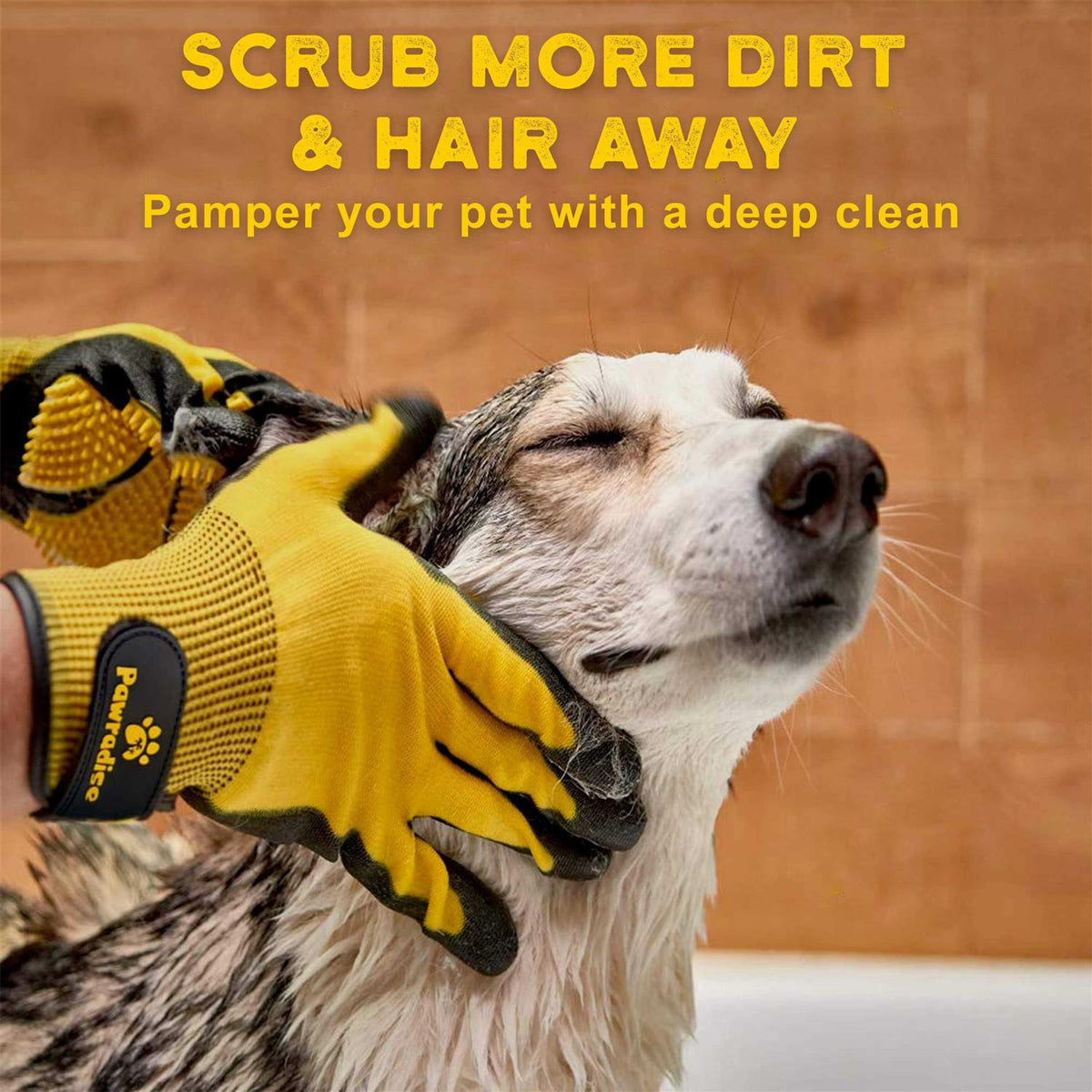 Pet Grooming and Bathing Gloves K2018