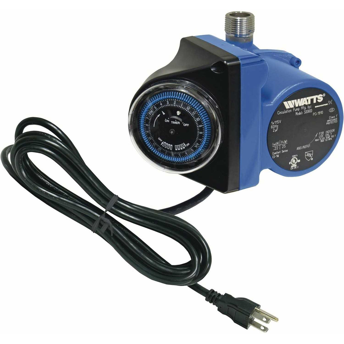 Instant Hot Water Recirculating Pump System with Built-in Timer Y961