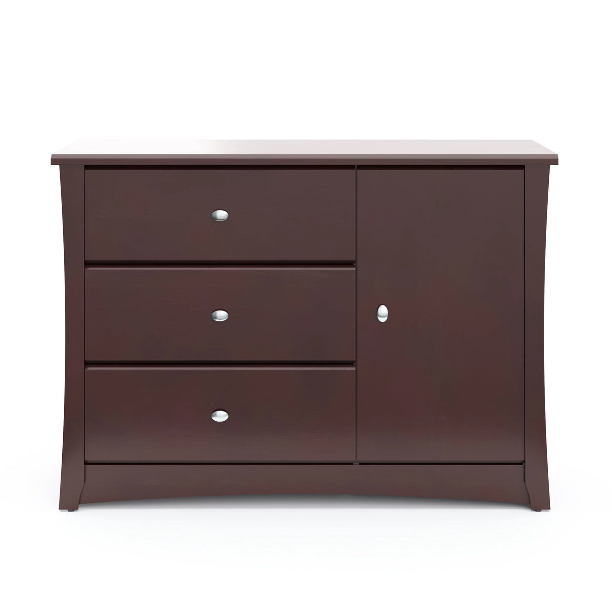 3 Drawer Modern Combo Dresser Espresso R4366