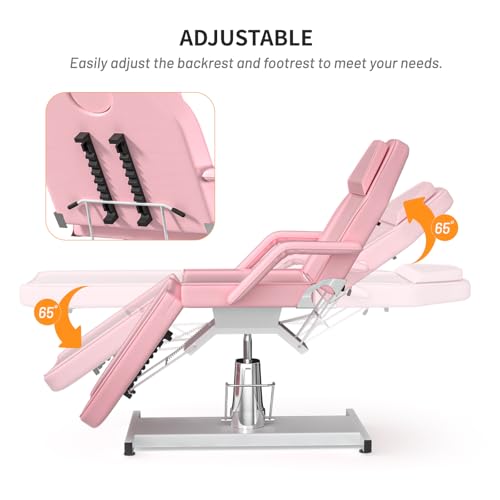 Black 360 Swivel Hydraulic Tattoo Chair O810