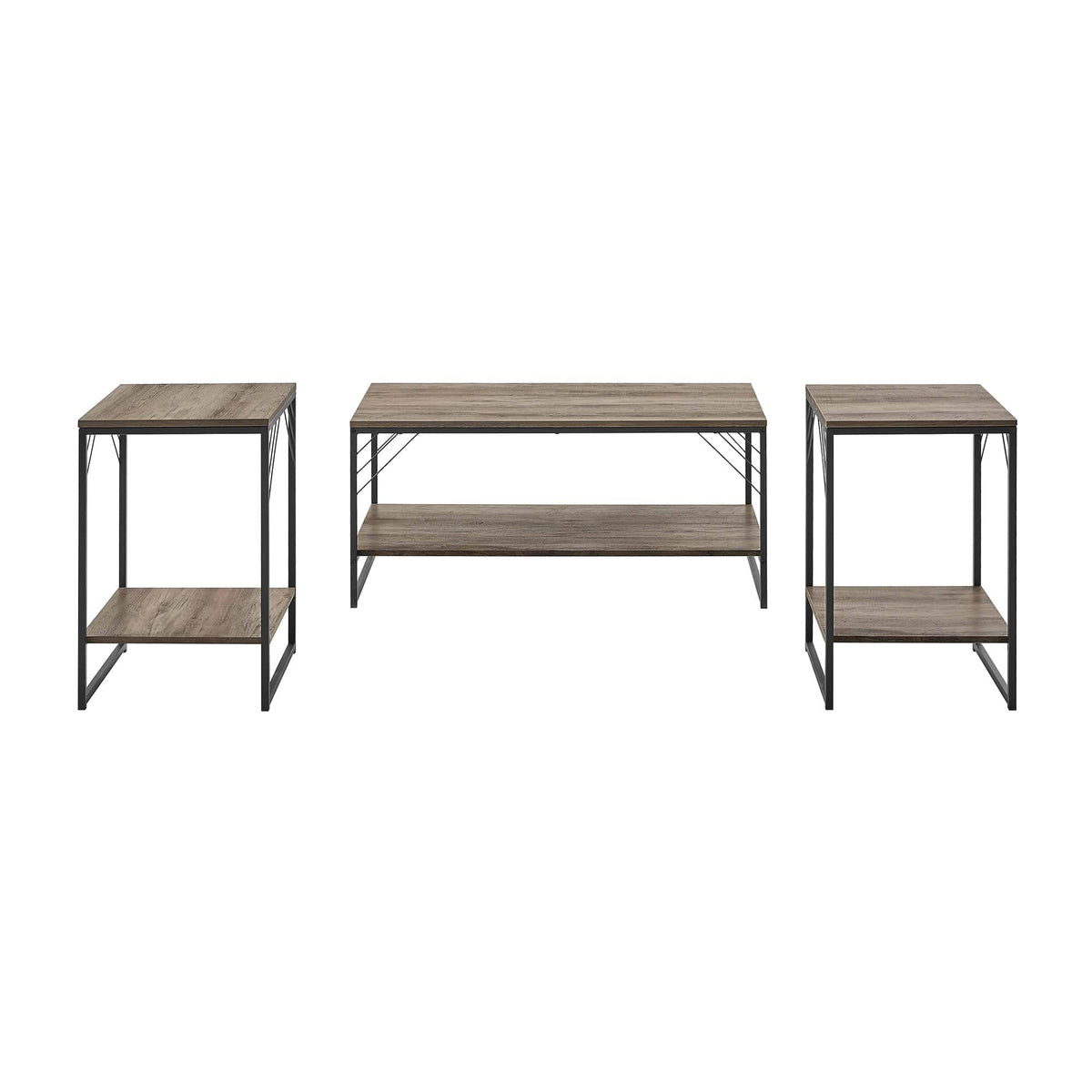 Grey Wash 3-Piece Table Set M7997