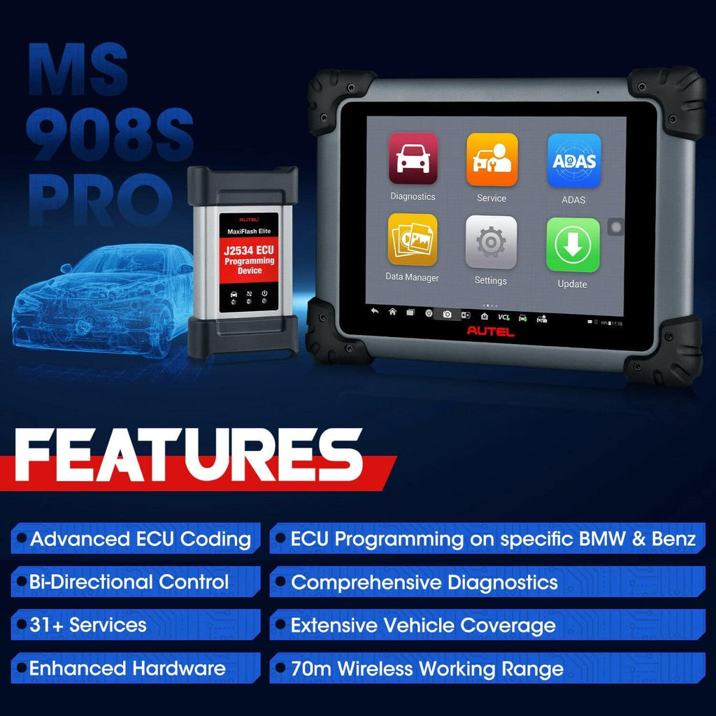 Bi-Directional Diagnostic Scan Tool with ECU Programming G782