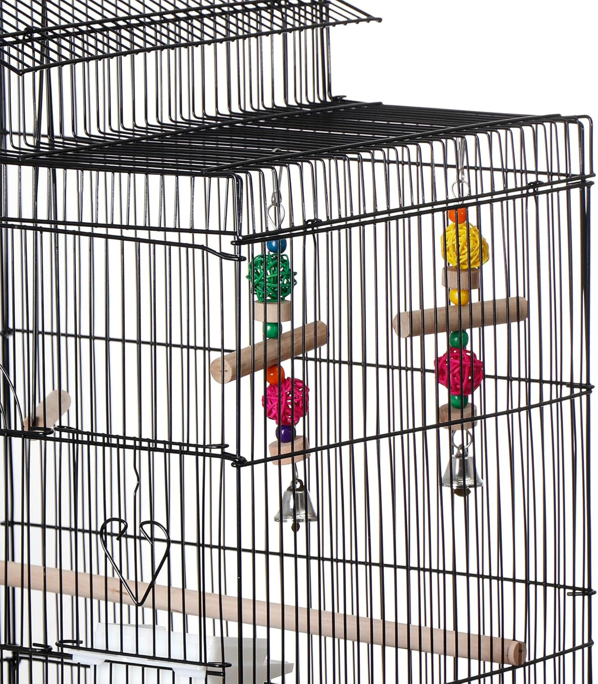 39'' Roof Top Bird Cage with Toys K34130