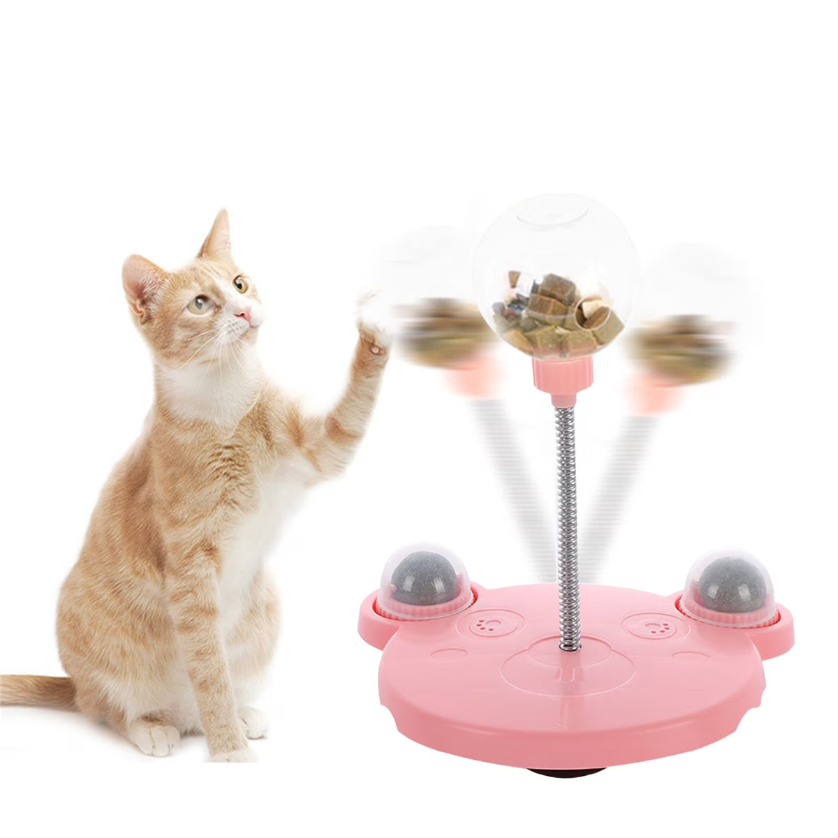 Treat Dispenser Dog Toy with Peppermint Balls N76738