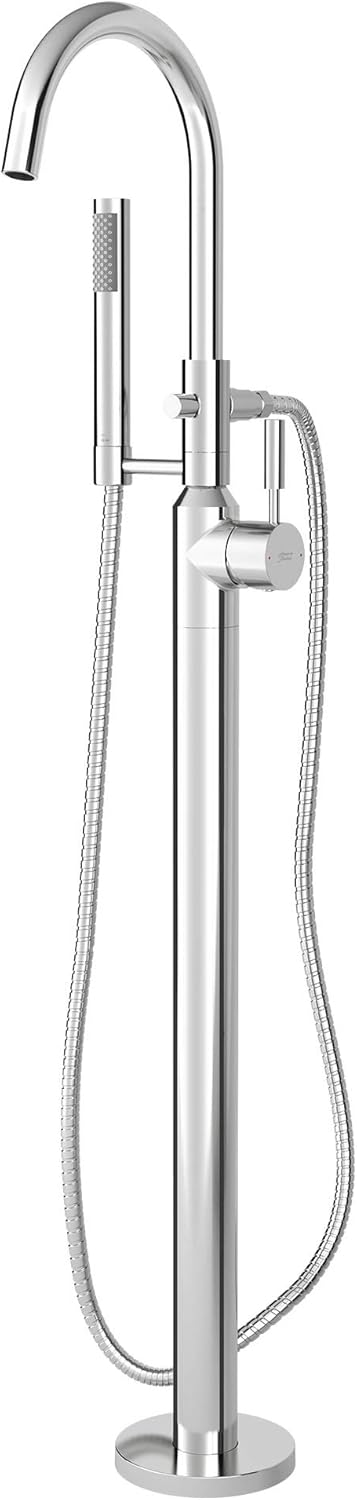 One-Handle Freestanding Tub Faucet with Handheld Shower, Polished Chrome H166788