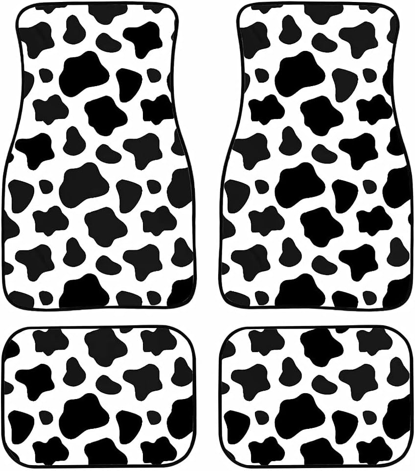 Black 4pcs Car Mat Set Z662512