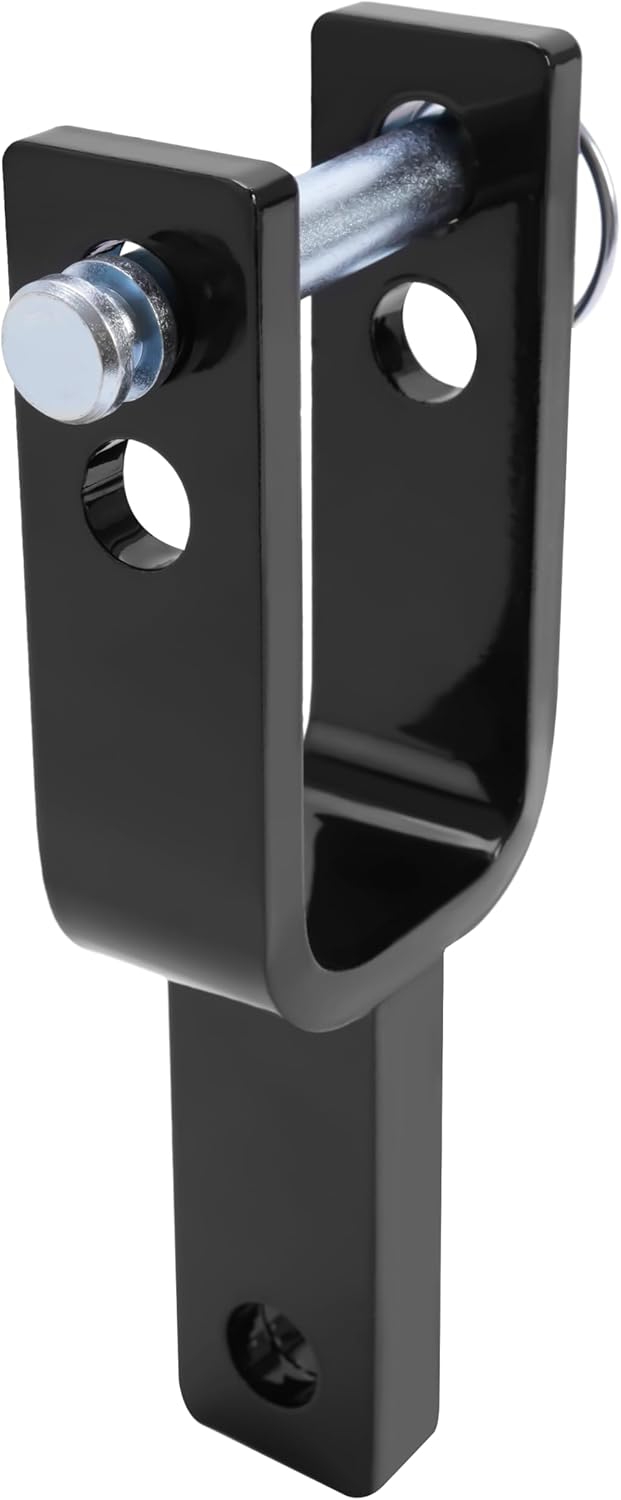 Black Steel Quick Hitch Adapter for Category 1 3-Point Tractors U465803