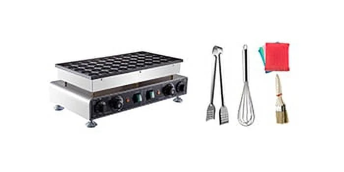 110V 50 Pieces 1700W Nonstick Mini Dutch Pancake Maker F880