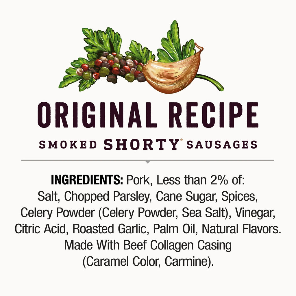 Smoked Shorty Sausages, 12 Ct H55170