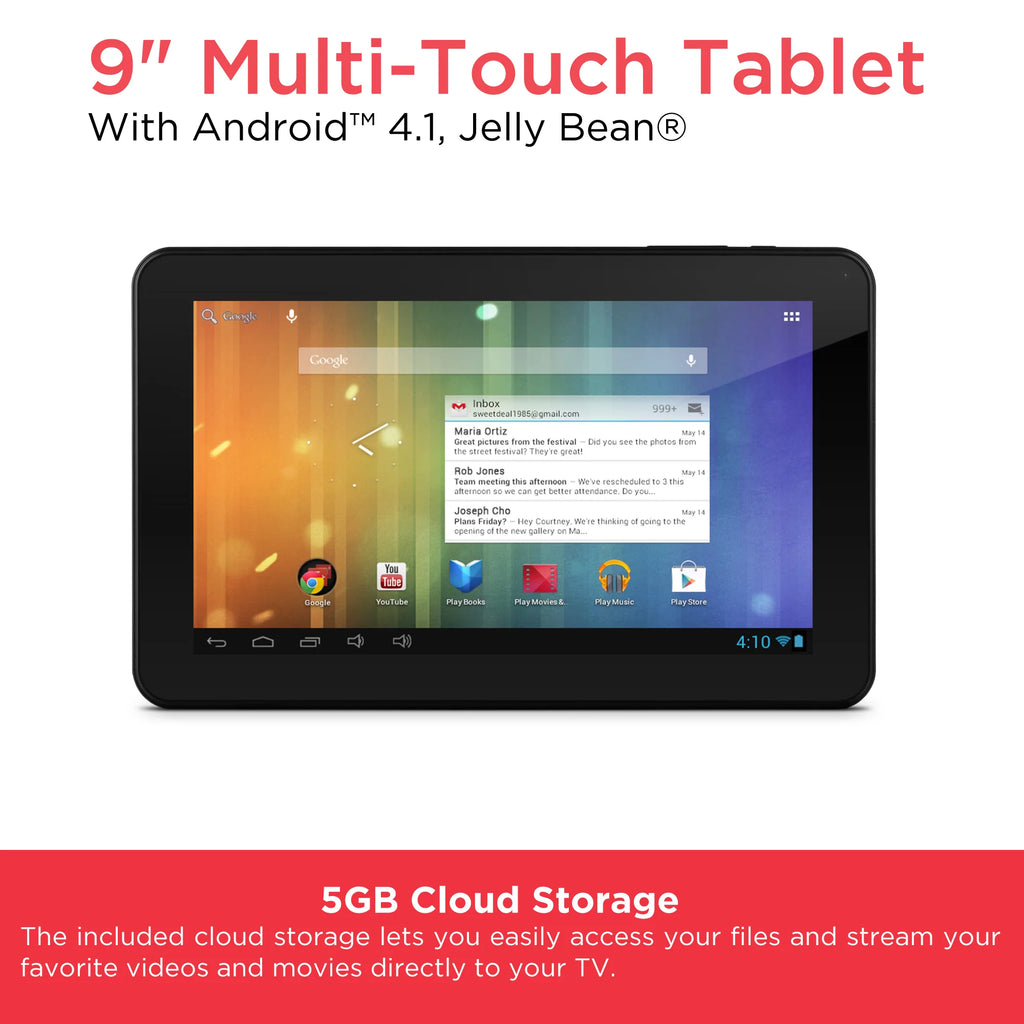 9" Tablet 8GB Memory J85873