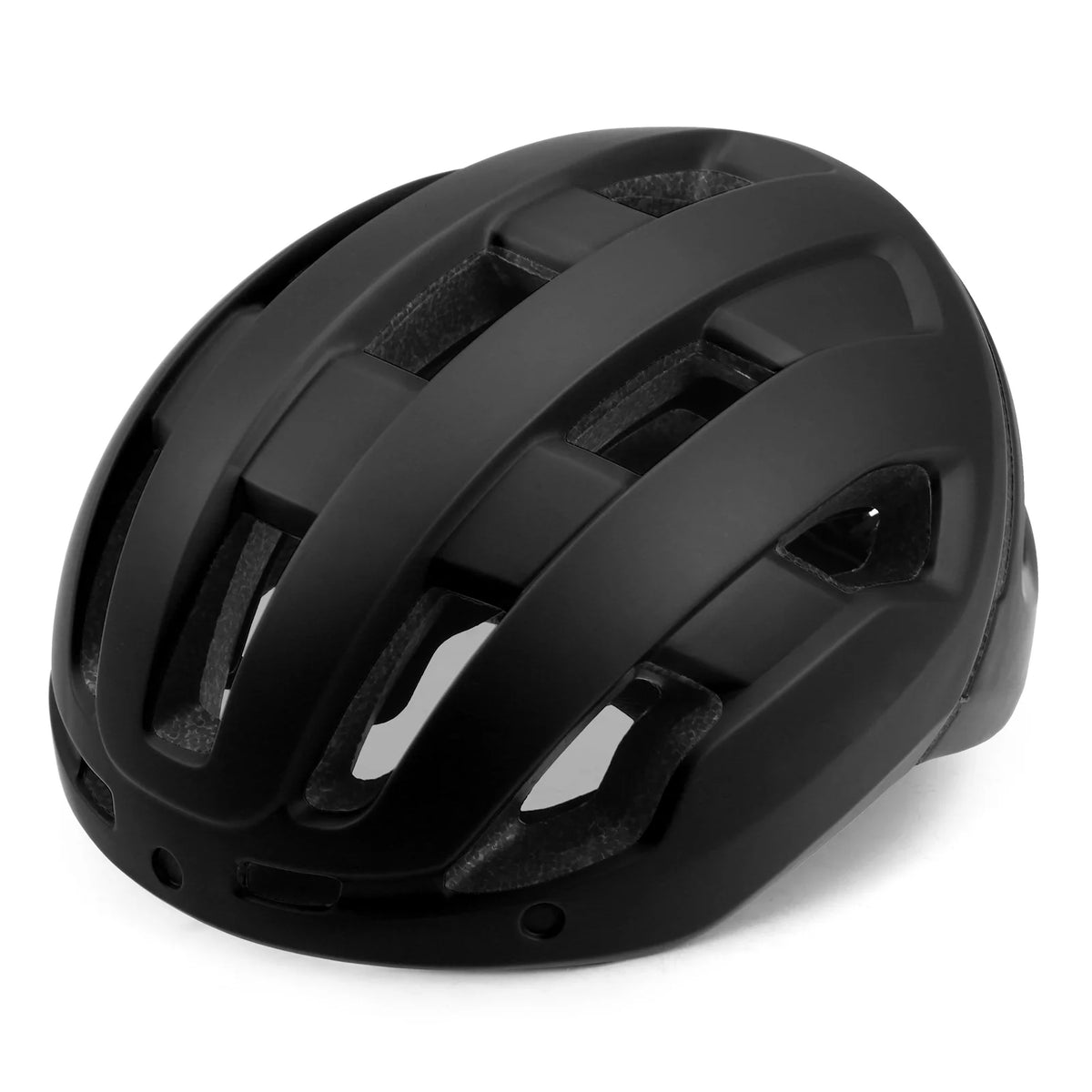 Lightweight Cycling Helmet with Rear Light and Magnetic Goggles J23961