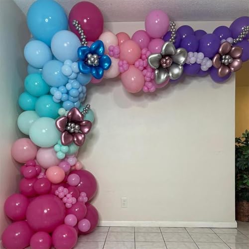 Christmas Balloon Arch Kit, 108 Pcs Gingerbread Man Balloon Garland Kit M3558