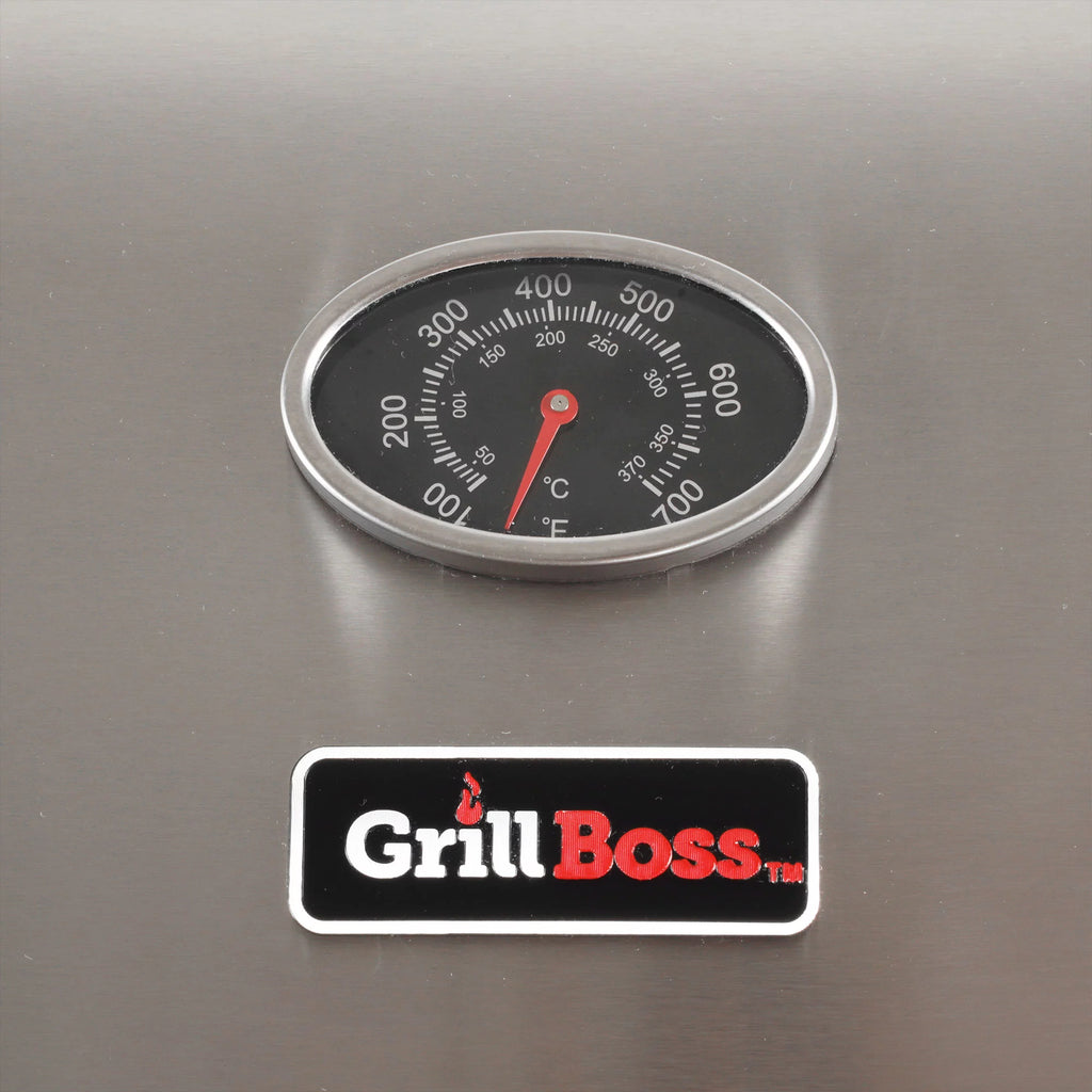 4-Burner Gas Grill with Side Burner and Side Shelves K98820