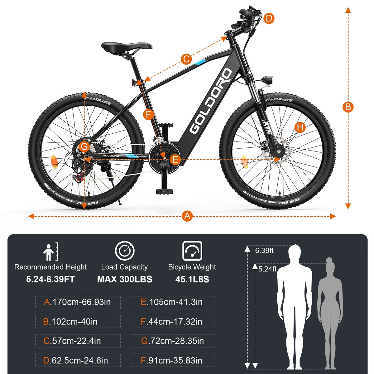 Electric Bike 26" Aluminum Alloy Mountain Bike 250W 21 Speed Y903159