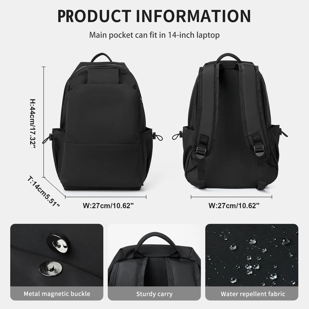 Black 15.6 Inch Laptop Backpack D54875
