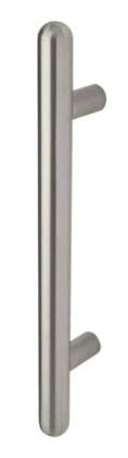 Black Suede Powder Coat Post Mount Straight Pull D747446